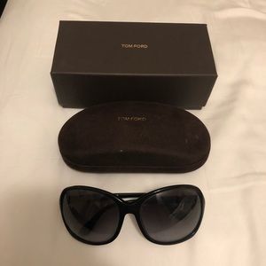 Tom Ford Sheila Black Sunglasses